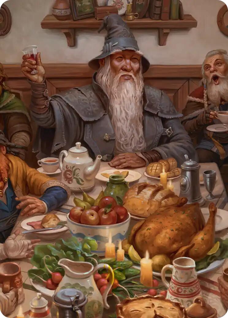 Gandalf, Party Guest Art Card (2/12) [The Hobbit Art Series] | Deep Dive Games St. Marys