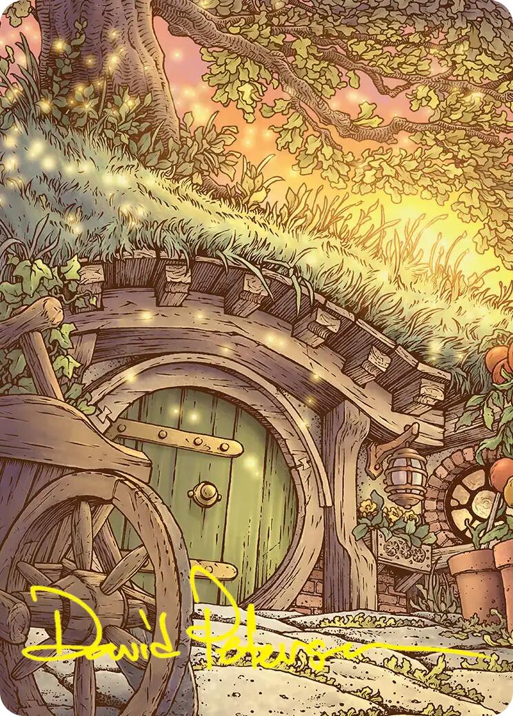 Plains (Summer) Art Card (Gold-Stamped Signature) [The Hobbit Art Series] | Deep Dive Games St. Marys