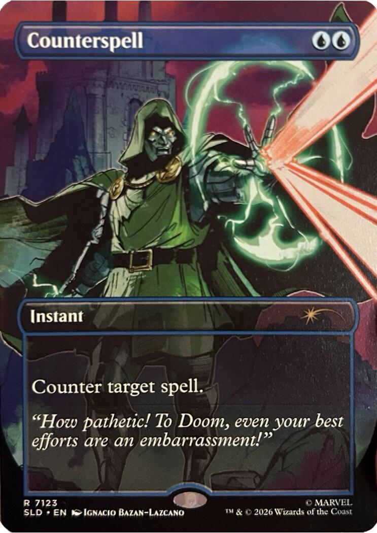 Counterspell (7123) [Secret Lair Drop Series] | Deep Dive Games St. Marys