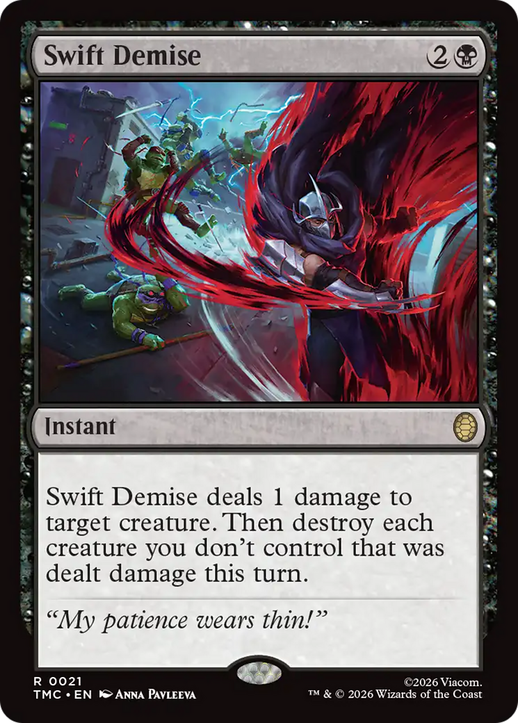 Swift Demise [Teenage Mutant Ninja Turtles Commander] | Deep Dive Games St. Marys