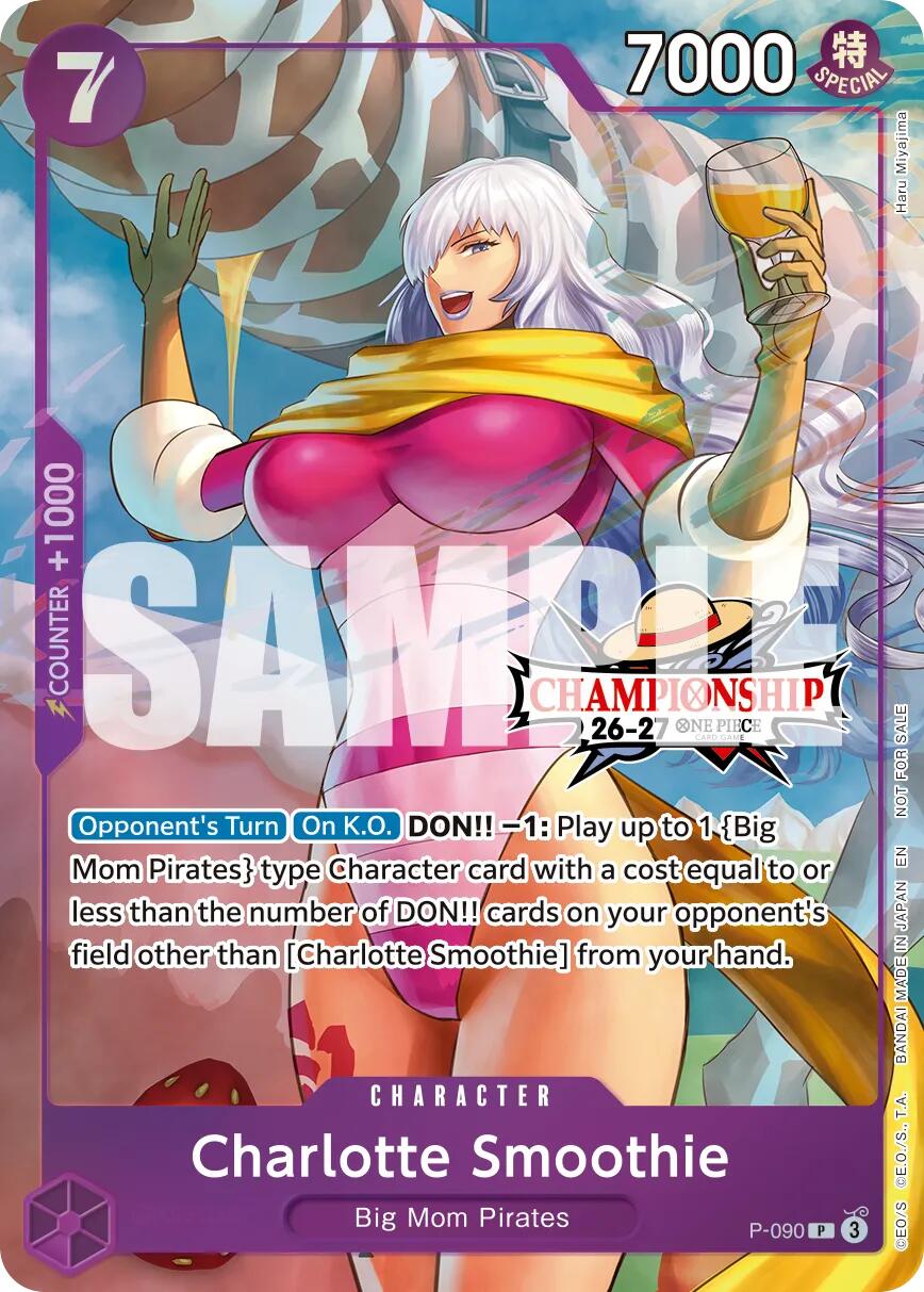 Charlotte Smoothie (CS 26-27 Event Pack) [One Piece Promotion Cards] | Deep Dive Games St. Marys
