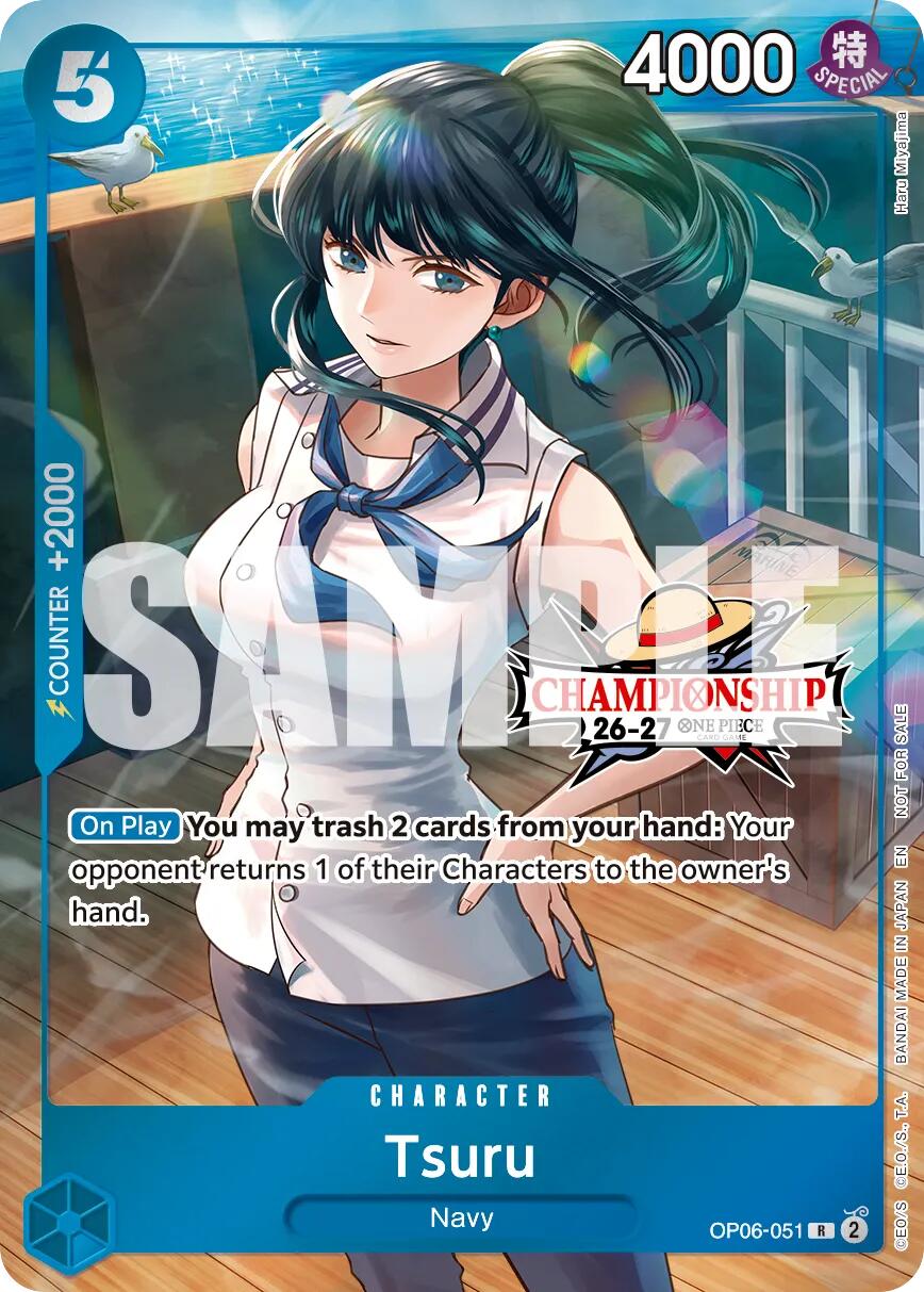 Tsuru (CS 26-27 Celebration Pack) [One Piece Promotion Cards] | Deep Dive Games St. Marys