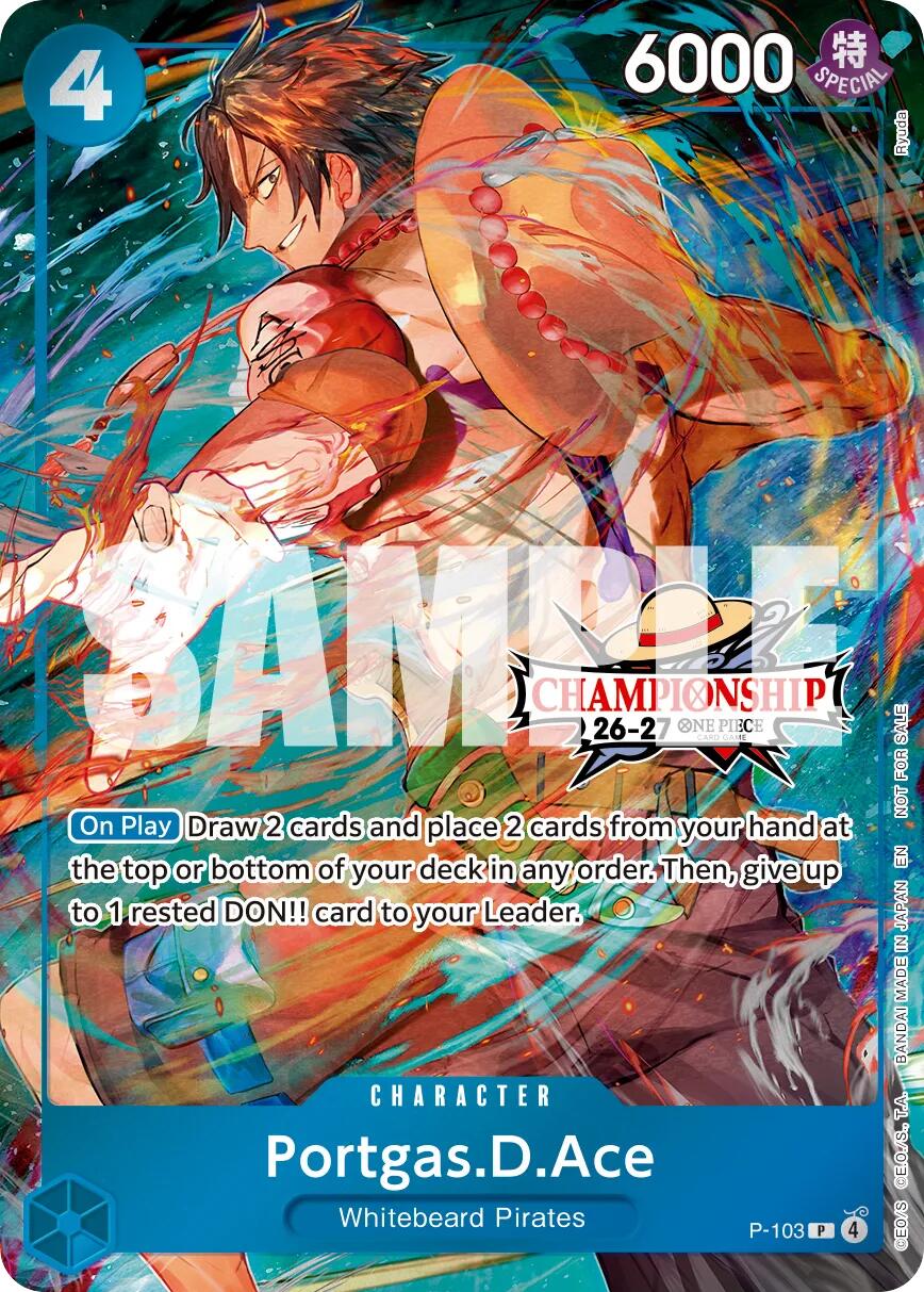 Portgas.D.Ace (CS 26-27 Celebration Pack) [One Piece Promotion Cards] | Deep Dive Games St. Marys