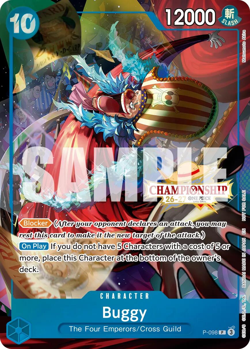 Buggy (CS 26-27 Event Pack Finalist Ver.) [One Piece Promotion Cards] | Deep Dive Games St. Marys