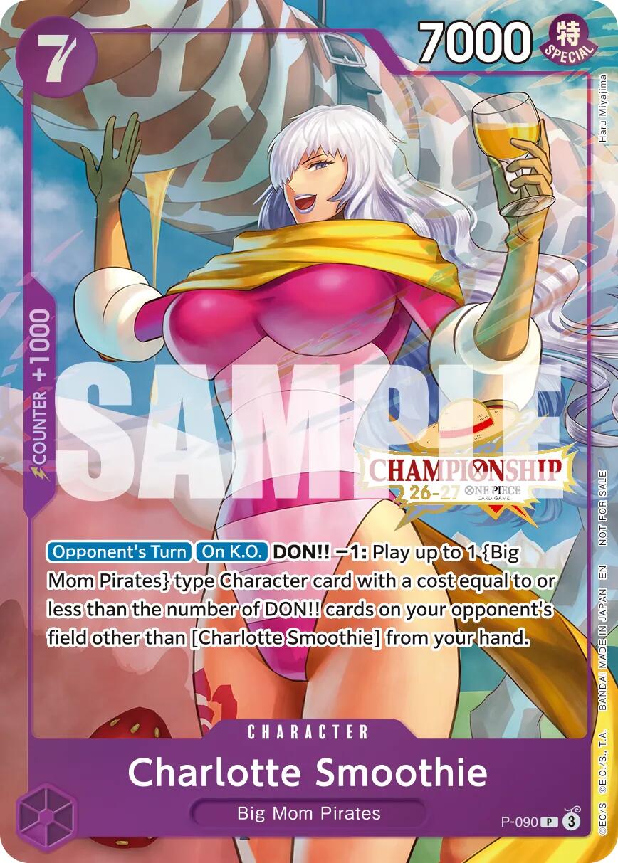 Charlotte Smoothie (CS 26-27 Event Pack Finalist Ver) [One Piece Promotion Cards] | Deep Dive Games St. Marys