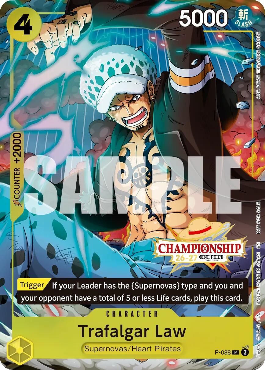 Trafalgar Law (CS 26-27 Event Pack Finalist Ver.) [One Piece Promotion Cards] | Deep Dive Games St. Marys