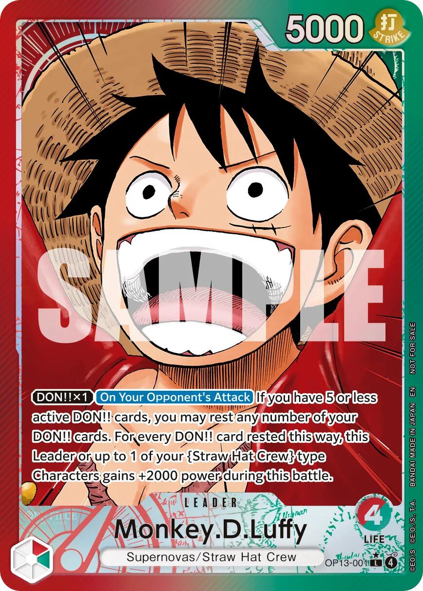 Monkey.D.Luffy (Jumbo) [One Piece Promotion Cards] | Deep Dive Games St. Marys