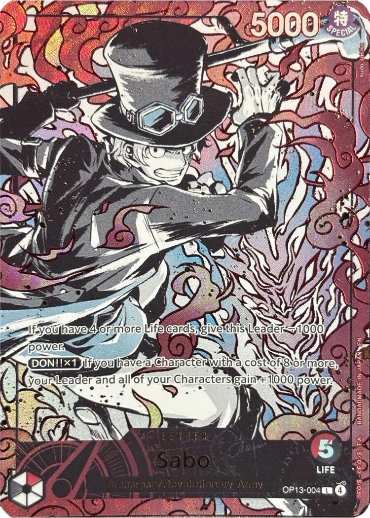 Sabo (English Version 3rd Anniversary Set) [One Piece Promotion Cards] | Deep Dive Games St. Marys