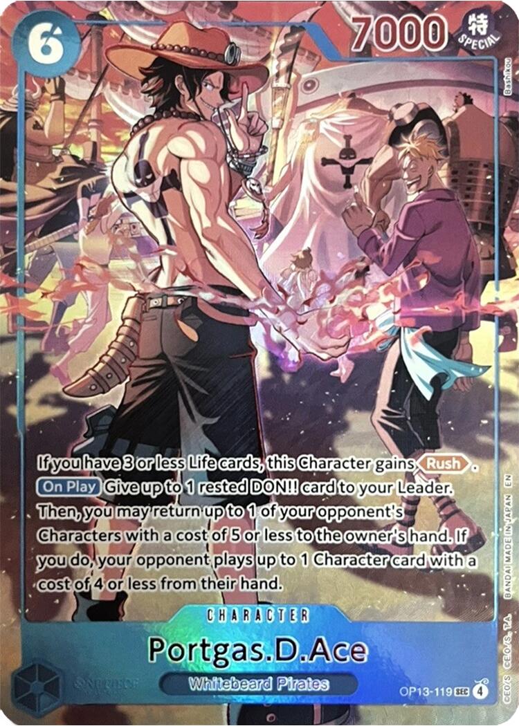 Portgas.D.Ace (English Version 3rd Anniversary Set) [One Piece Promotion Cards] | Deep Dive Games St. Marys