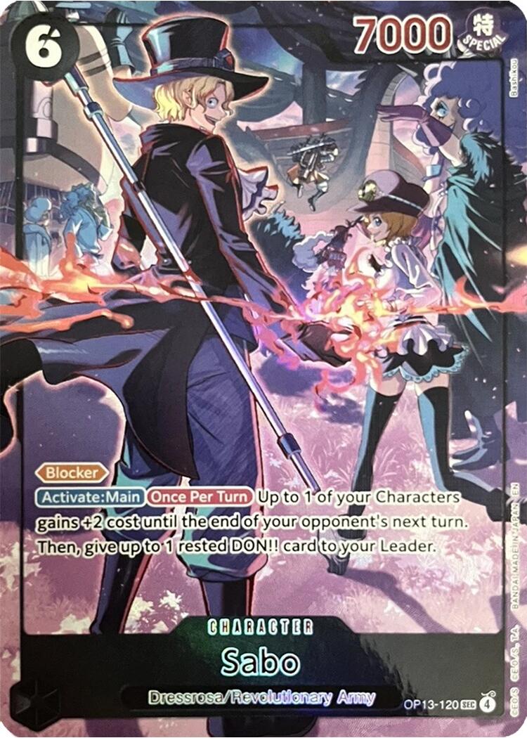 Sabo (English Version 3rd Anniversary Set) [One Piece Promotion Cards] | Deep Dive Games St. Marys