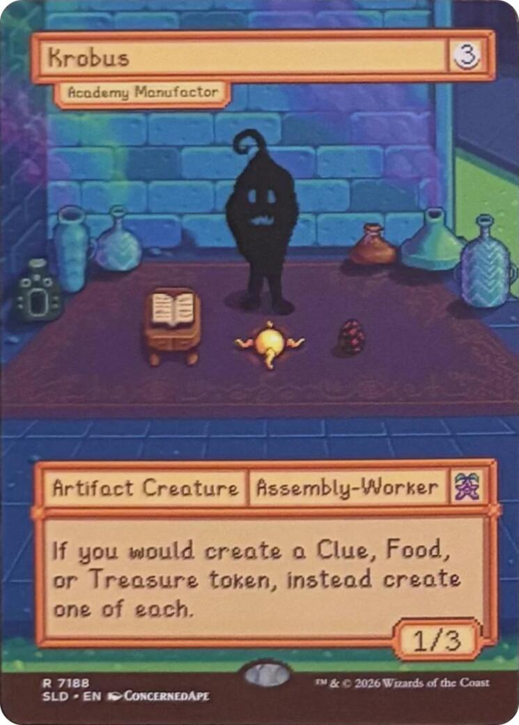 Krobus - Academy Manufactor [Secret Lair Drop Series] | Deep Dive Games St. Marys