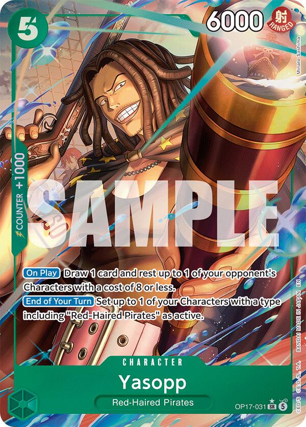 Yasopp (Alternate Art) [The World's Strongest Warriors] | Deep Dive Games St. Marys