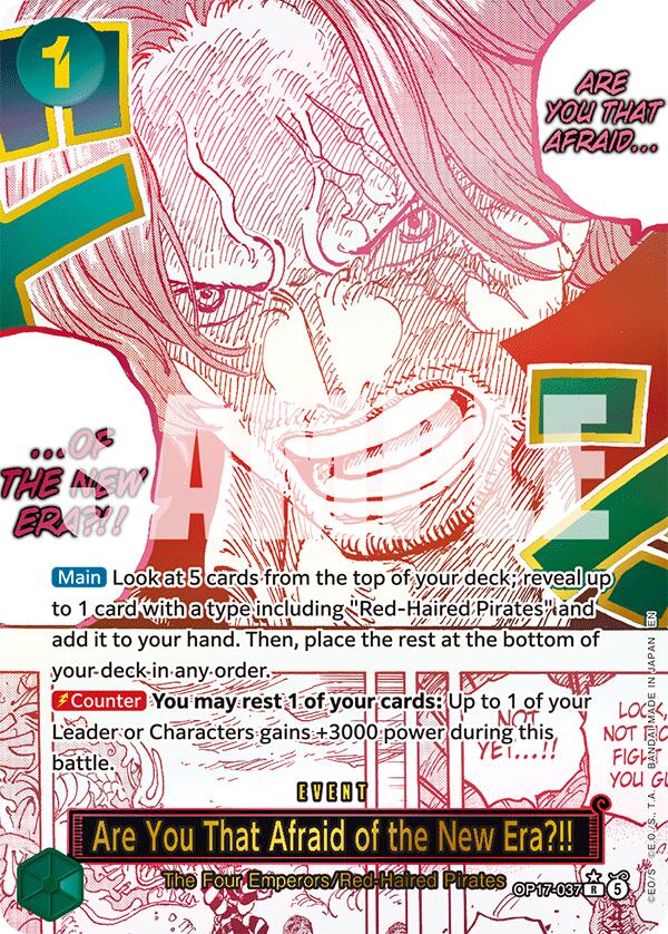 Are You That Afraid of the New Era?! (Alternate Art) [The World's Strongest Warriors] | Deep Dive Games St. Marys