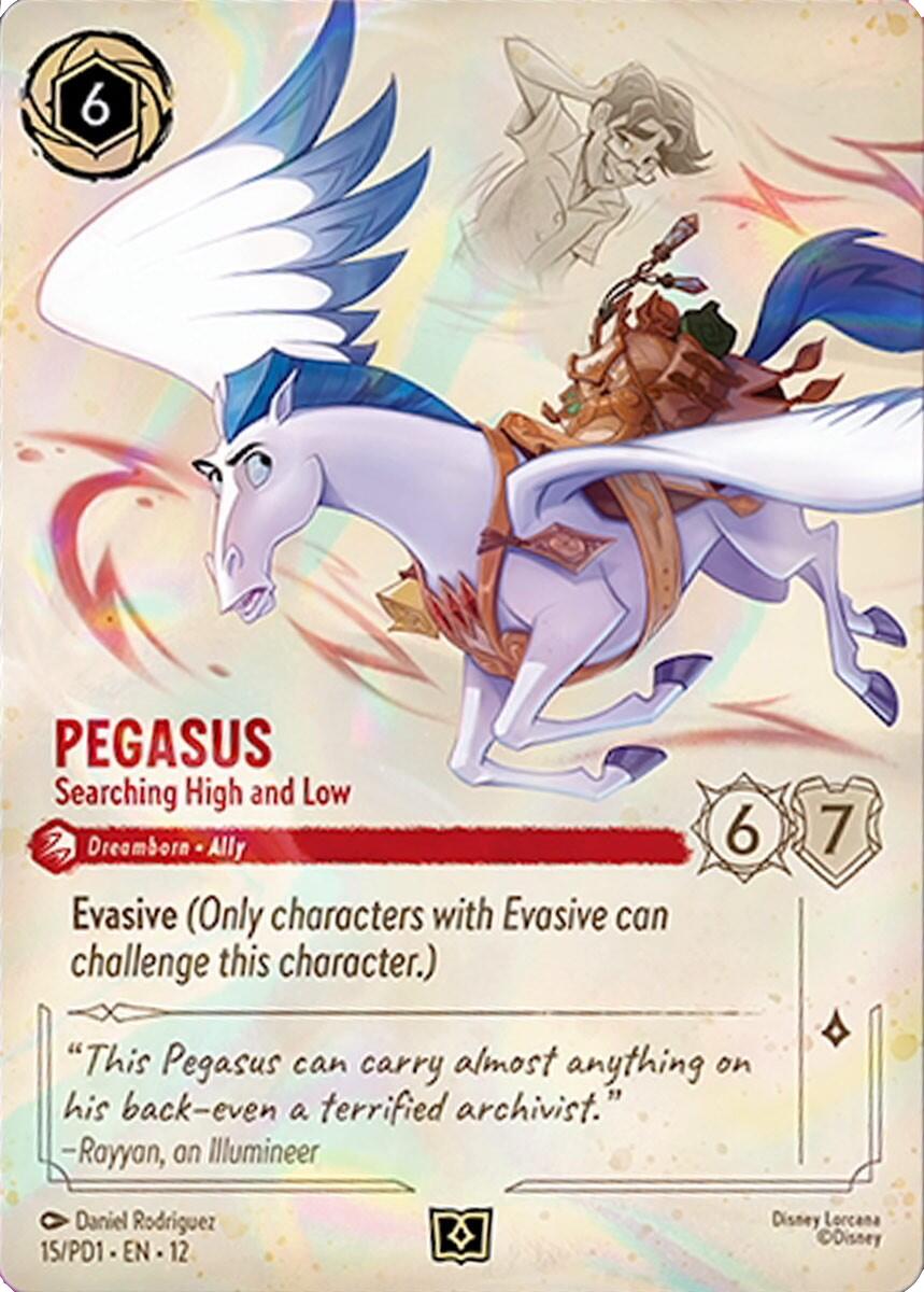 Pegasus - Searching High and Low (15) [Promo Cards] | Deep Dive Games St. Marys