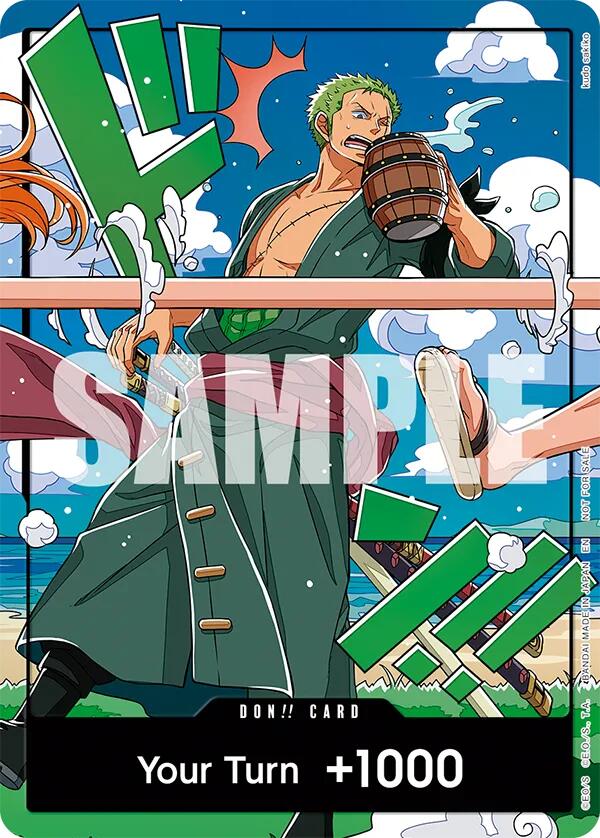 DON!! Card (World United) (Zoro) [One Piece Promotion Cards] | Deep Dive Games St. Marys
