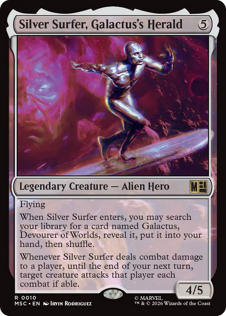 Silver Surfer, Galactus's Herald [Marvel Super Heroes Commander] | Deep Dive Games St. Marys