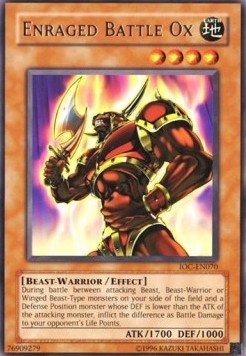 Enraged Battle Ox [IOC-EN070] Rare | Deep Dive Games St. Marys