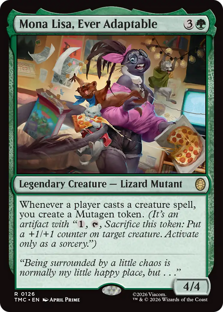 Mona Lisa, Ever Adaptable [Teenage Mutant Ninja Turtles Commander] | Deep Dive Games St. Marys