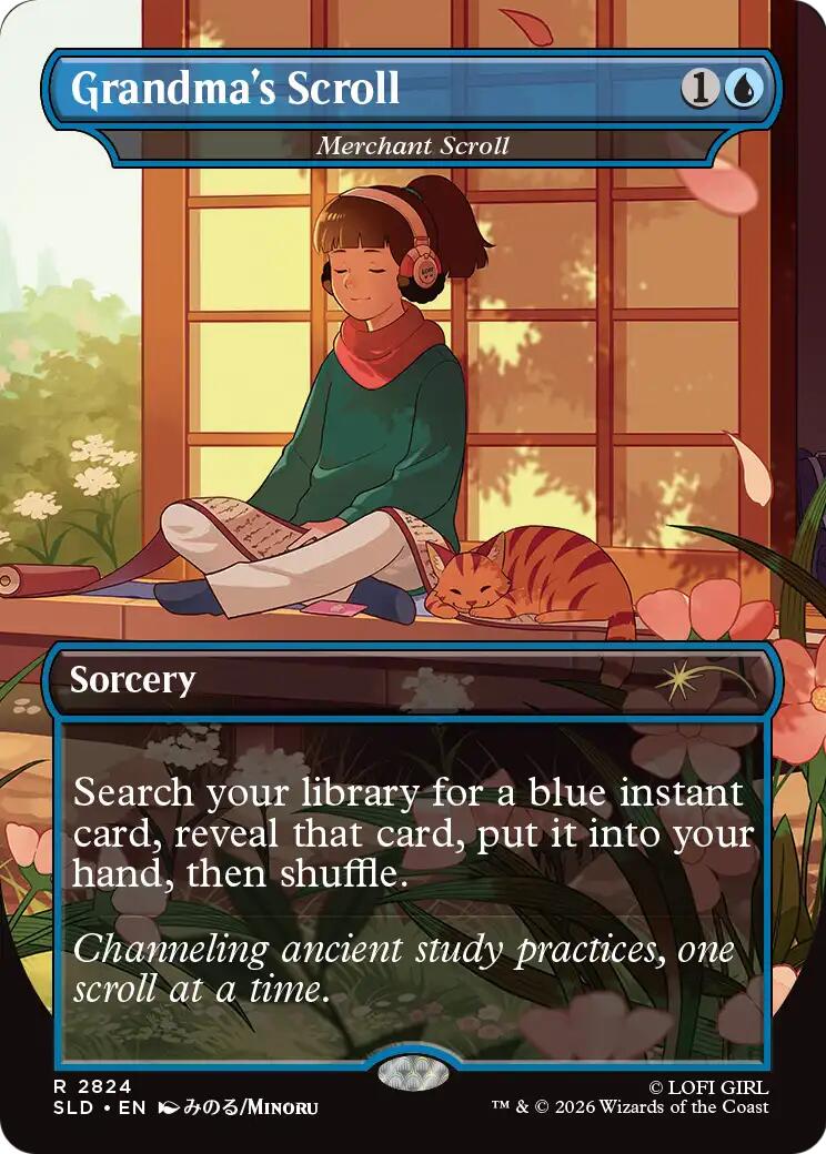 Grandma's Scroll - Merchant Scroll [Secret Lair Drop Series] | Deep Dive Games St. Marys