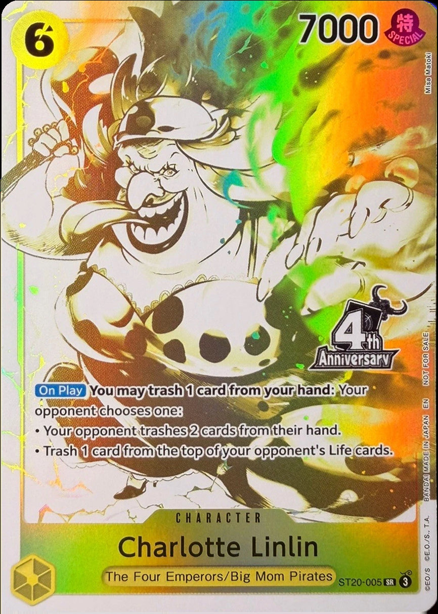 Charlotte Linlin (4th Anniversary Treasure Campaign Pack) [One Piece Promotion Cards] | Deep Dive Games St. Marys