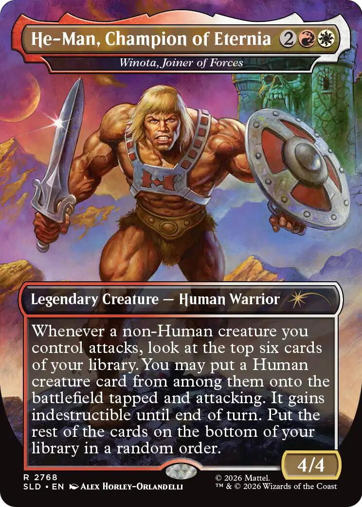 He-Man, Champion of Eternia - Winota, Joiner of Forces [Secret Lair Drop Series] | Deep Dive Games St. Marys