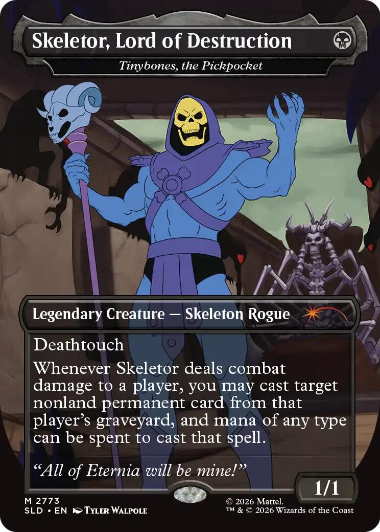 Skeletor, Lord of Destruction - Tinybones, the Pickpocket [Secret Lair Drop Series] | Deep Dive Games St. Marys