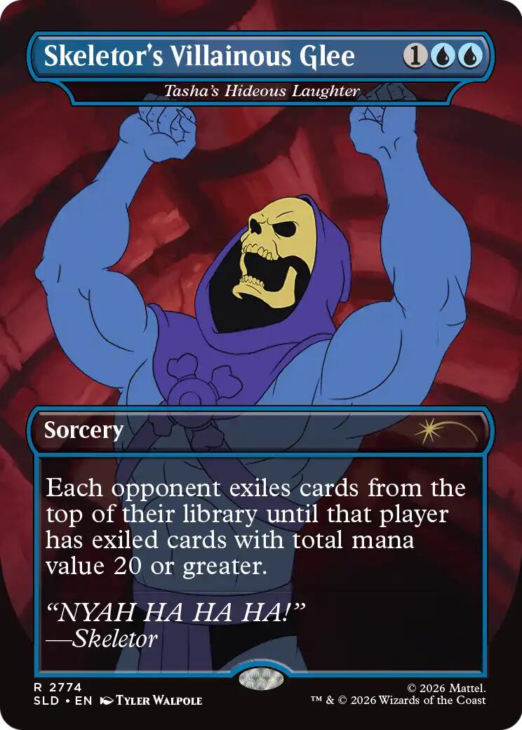 Skeletor's Villainous Glee - Tasha's Hideous Laughter [Secret Lair Drop Series] | Deep Dive Games St. Marys