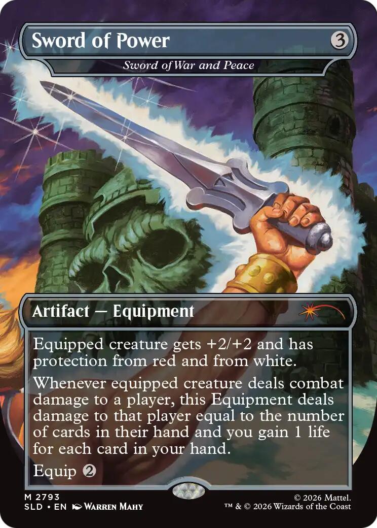 Sword of Power - Sword of War and Peace [Secret Lair Drop Series] | Deep Dive Games St. Marys