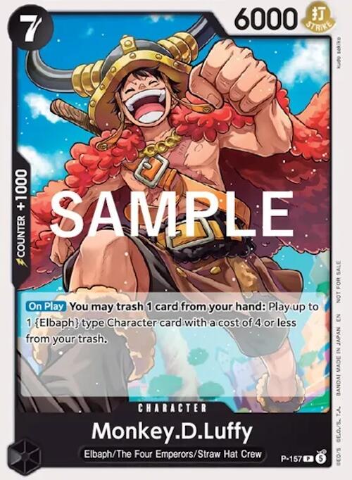 Monkey.D.Luffy (Pirates Party 2026 Vol. 3) [One Piece Promotion Cards] | Deep Dive Games St. Marys