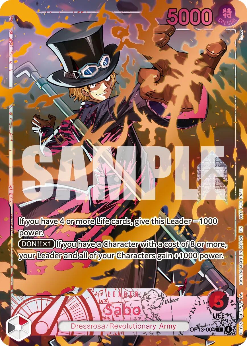 Sabo (Flame-Flame Fruit Coliseum) [One Piece Promotion Cards] | Deep Dive Games St. Marys