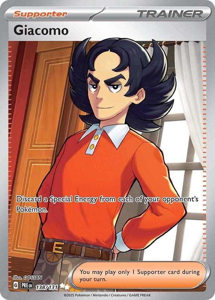 Giacomo (138/131) [Scarlet & Violet: Prismatic Evolutions] | Deep Dive Games St. Marys