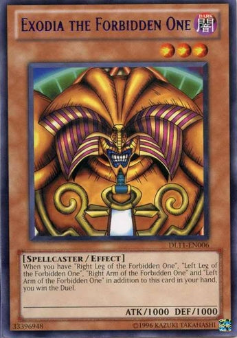 Exodia the Forbidden One (Purple) [DL11-EN006] Rare | Deep Dive Games St. Marys
