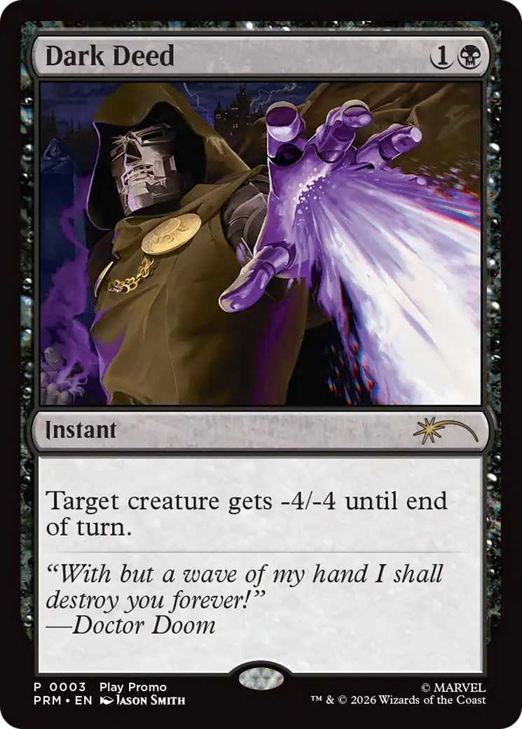 Dark Deed [Standard Showdown Promos] | Deep Dive Games St. Marys