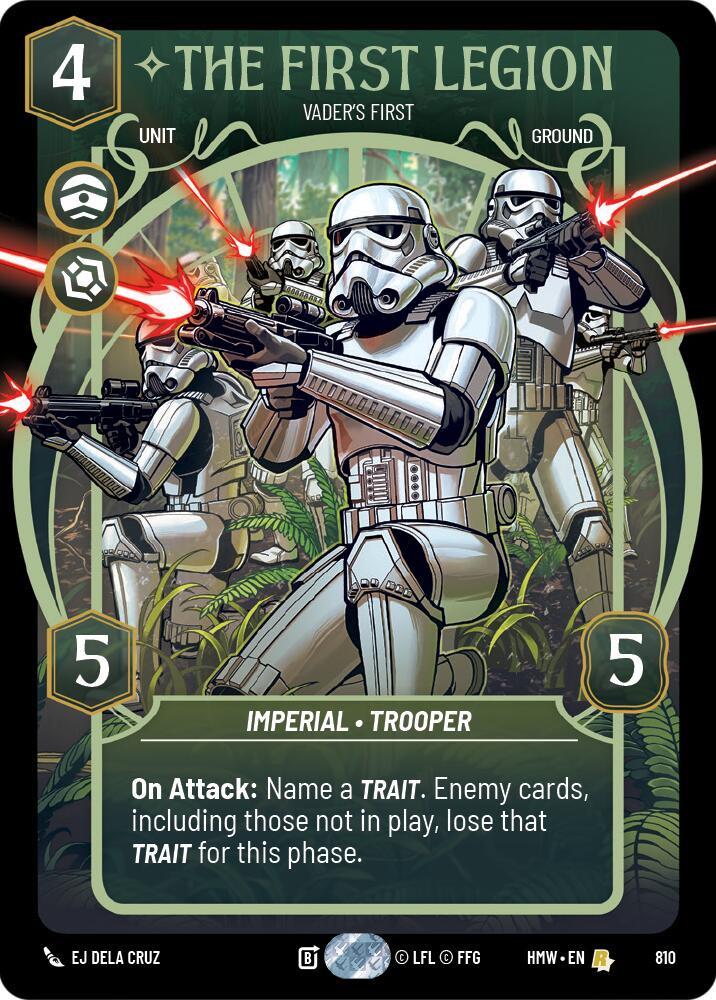 The First Legion - Vader's Fist (810) (Prestige) (810) [Homeworlds] | Deep Dive Games St. Marys