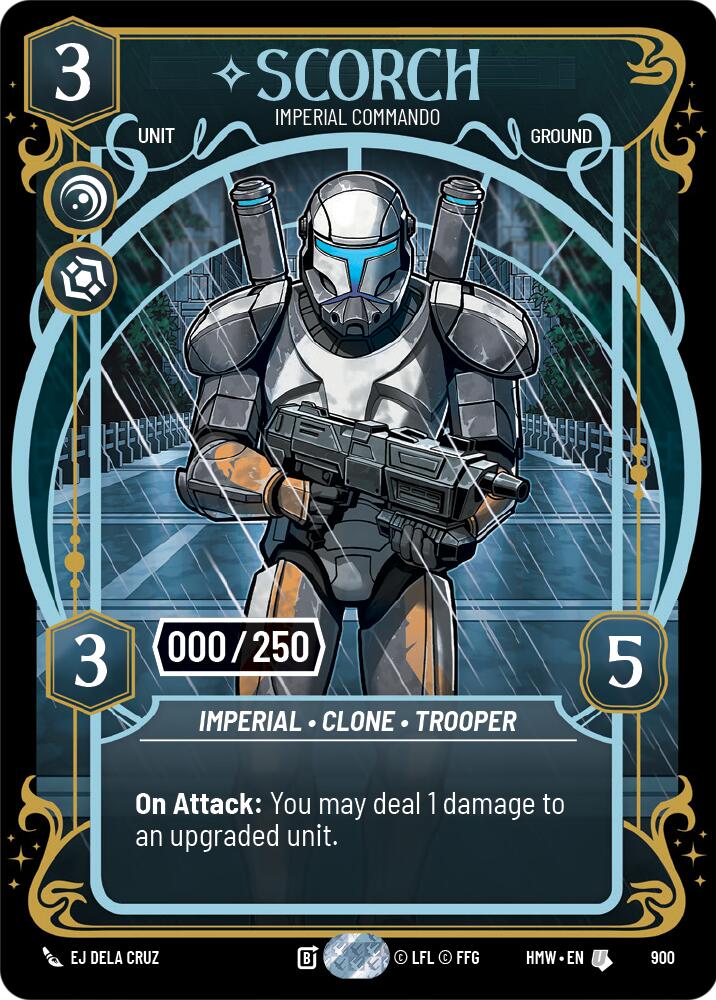Scorch - Imperial Commando (900) (Serialized) (900) [Homeworlds] | Deep Dive Games St. Marys