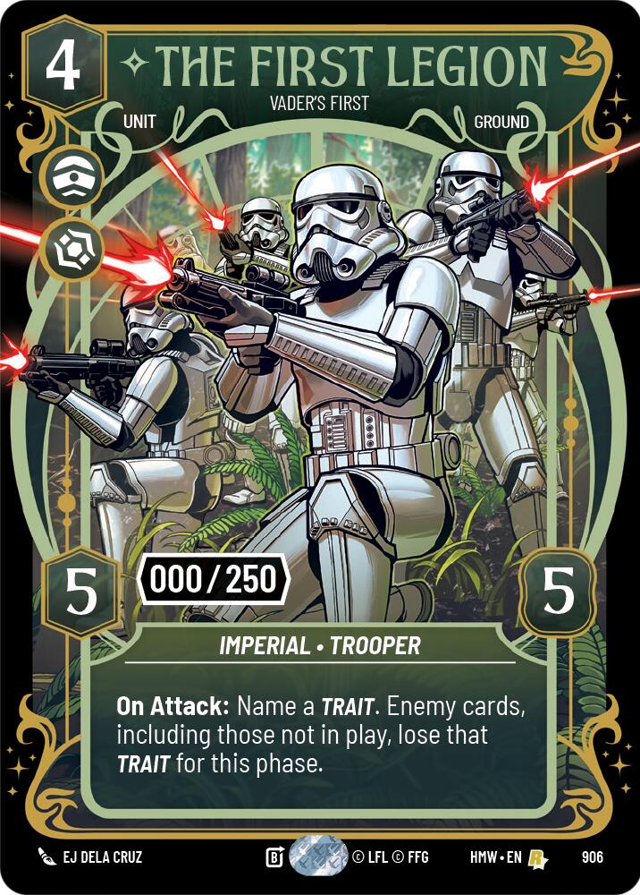 The First Legion - Vader's Fist (906) (Serialized) (906) [Homeworlds] | Deep Dive Games St. Marys