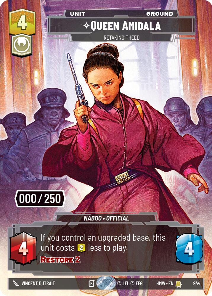 Queen Amidala - Retaking Theed (944) (Serialized) (944) [Homeworlds] | Deep Dive Games St. Marys