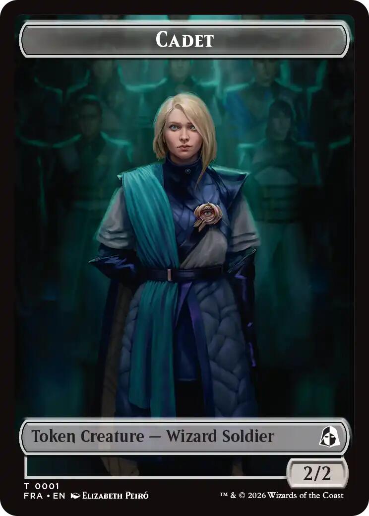 Cadet // Map Double-Sided Token [Reality Fracture Commander Tokens] | Deep Dive Games St. Marys