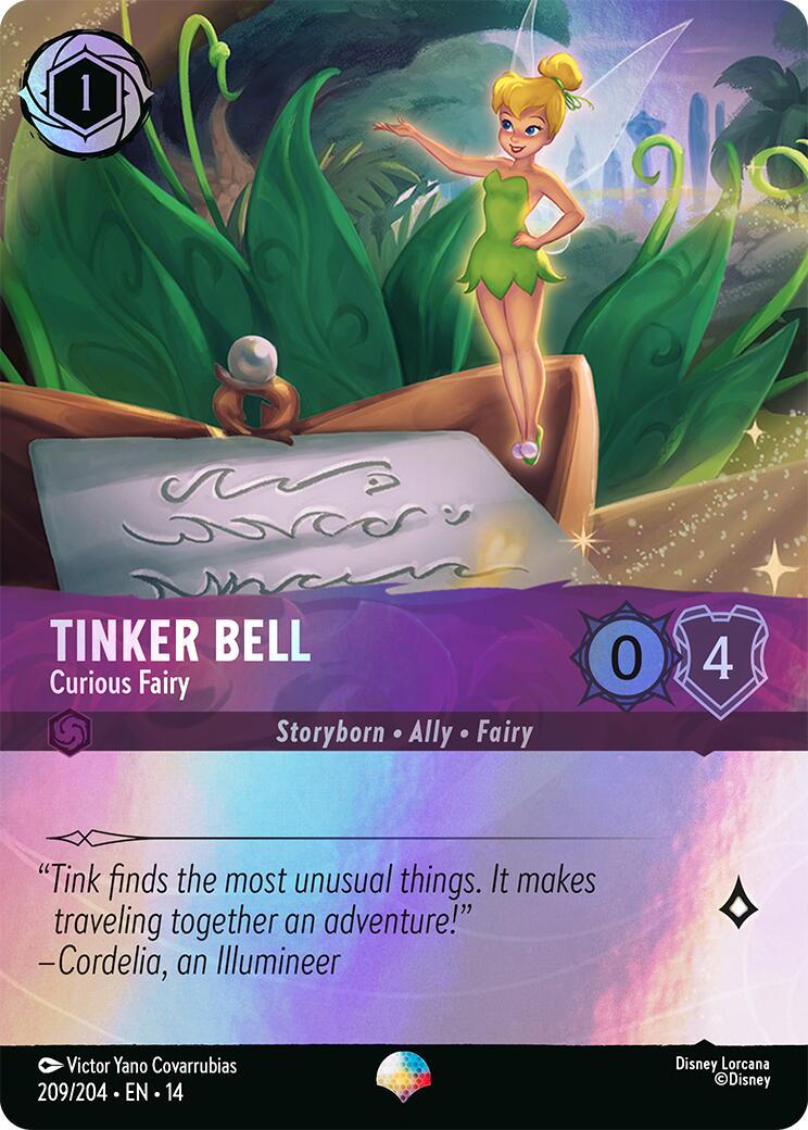 Tinker Bell - Curious Fairy (Epic) (209/204) [Hyperia City] | Deep Dive Games St. Marys