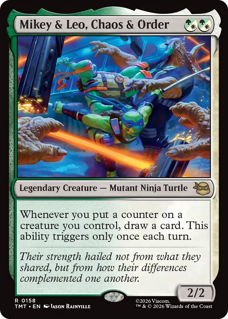 Mikey & Leo, Chaos & Order [Teenage Mutant Ninja Turtles] | Deep Dive Games St. Marys