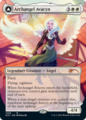 Archangel Avacyn // Avacyn, the Purifier (Display Commander) (Borderless) [Secret Lair: From Cute to Brute] | Deep Dive Games St. Marys