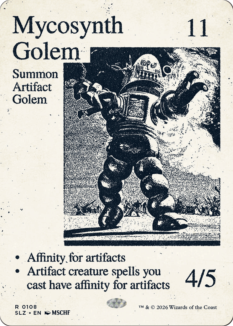 Mycosynth Golem (0108) [Secret Lair x MSCHF: The Zeta Set] | Deep Dive Games St. Marys