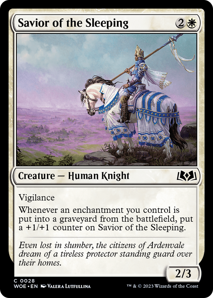 Savior of the Sleeping [Wilds of Eldraine] | Deep Dive Games St. Marys
