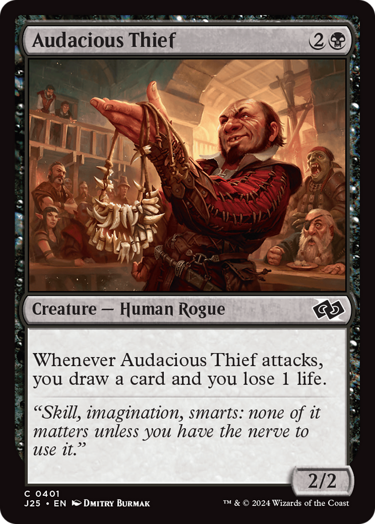 Audacious Thief [Foundations Jumpstart] | Deep Dive Games St. Marys