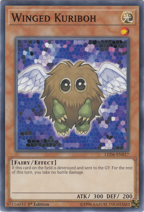 Winged Kuriboh [LED6-EN017] Common | Deep Dive Games St. Marys