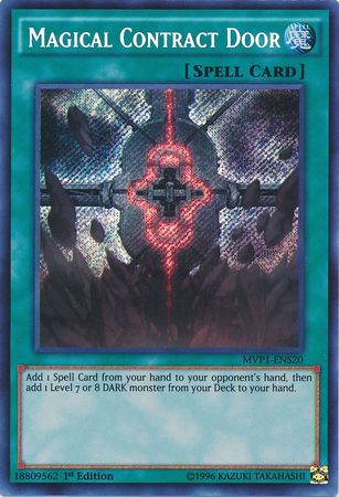 Magical Contract Door [MVP1-ENS20] Secret Rare | Deep Dive Games St. Marys