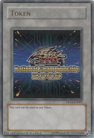 Yu-Gi-Oh 5D's 2009 National Championship Token [TKN4-EN001] Ultra Rare | Deep Dive Games St. Marys