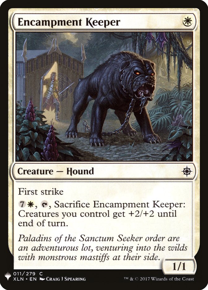 Encampment Keeper [Mystery Booster] | Deep Dive Games St. Marys