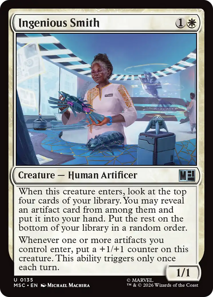 Ingenious Smith (Surge Foil) [Marvel Super Heroes Commander] | Deep Dive Games St. Marys