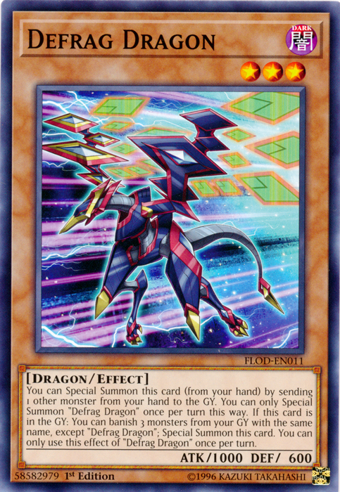 Defrag Dragon [FLOD-EN011] Common | Deep Dive Games St. Marys
